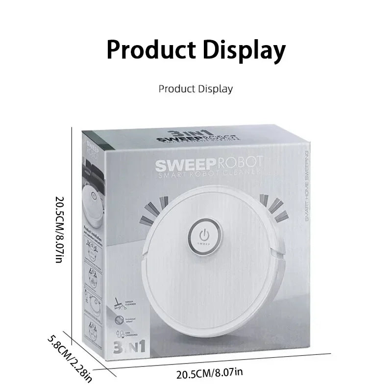 Smart Robot Vacuum 3-in-1
