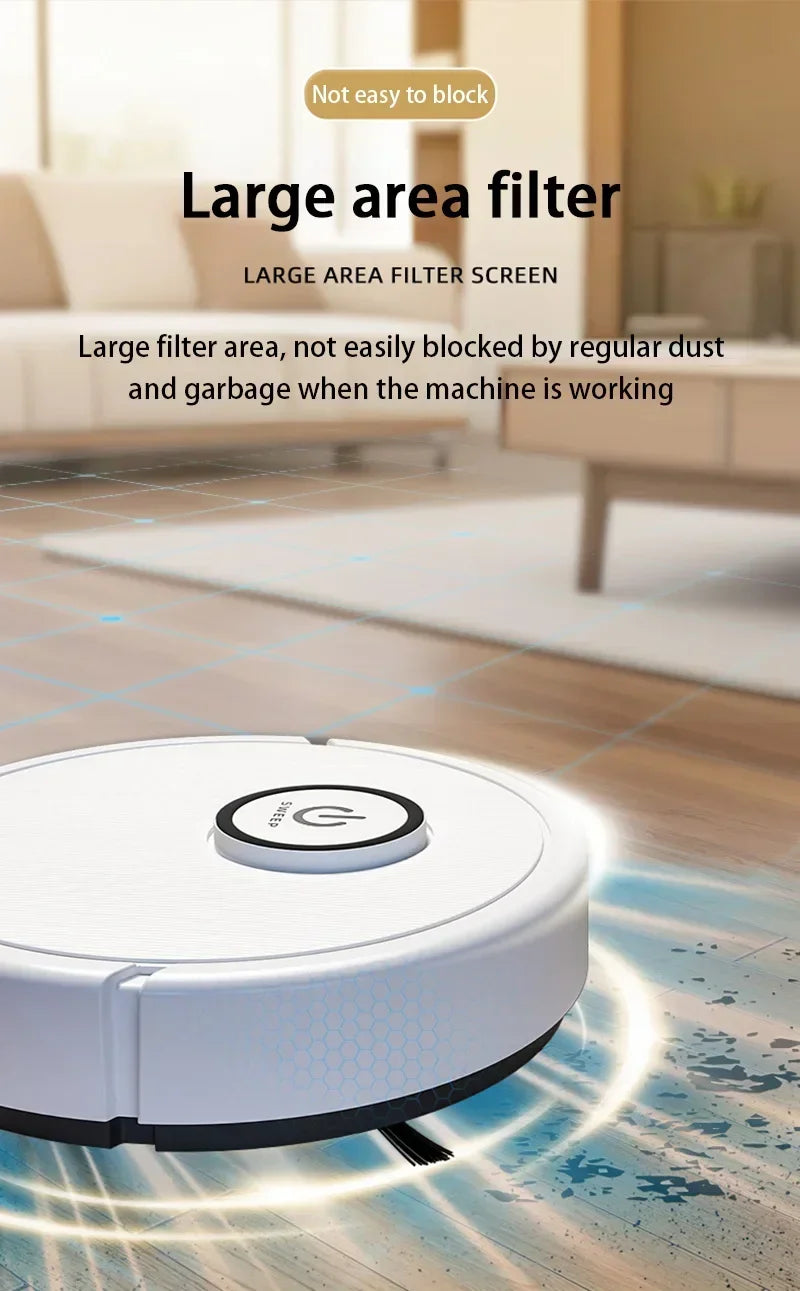 Smart Robot Vacuum 3-in-1