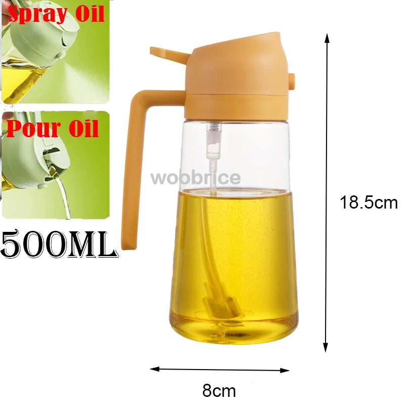 Kitchen Oil Sprayer 2-in-1